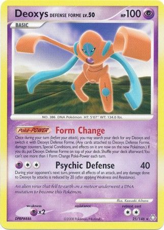 Deoxys Defense Forme 25-146 (RH)